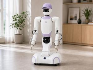 Astribot T1 AI humanoid robot with wheeled base
